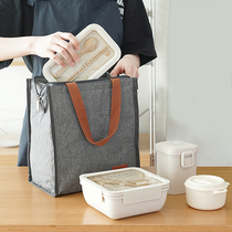 Rice bag portable lunch box bag Insulation bag Aluminum foil thickened office workers simple fashion carry with rice bag lunch bag