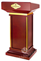 Southern podium podium modern speech desk host master of the ceremony solid wood platform reception desk T56A