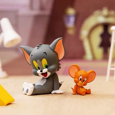 taobao agent Tom & Jerry I love cheese blind box cats and mice cute desktop swosts, car, Tom Jerry Rat