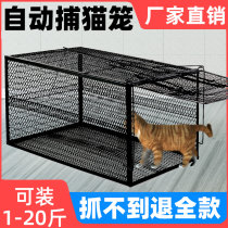 Green Net Fully Automatic Catch Cat Cage Catch Stray Cat God Device Big Catch Cat Cage Trap Rescue Cage Catch Cat Special God