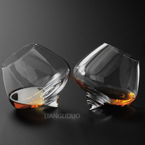 Crystal Kay Cup smelling cup whiskey glass tasting cup big belly Cup Tulip dry cup (2 pieces)