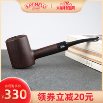 Aaron pipe Italian Safin Congress Shinan wood pipe imported tobacco pipe Fathers Day Mens holiday gift