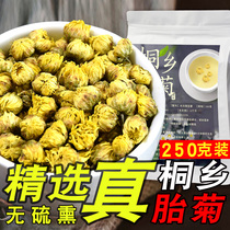 250g authentic Tongxiang Tai chrysanthemum selection chrysanthemum tea Hangzhou white chrysanthemum flower bud fetal chrysanthemum King a Niu herbal tea flagship store