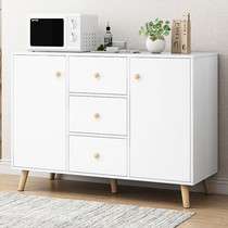 Side cabinet modern simple tea cabinet storage cabinet storage cabinet living room wall cabinet household cupboard kitchen cabinet locker