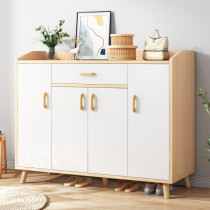  Shoe cabinet household entrance door door entrance large capacity small apartment balcony storage modern simple entrance storage cabinet