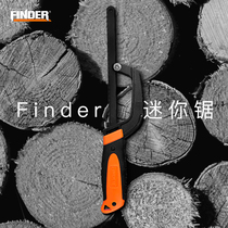 Discoverer mini hand saw bar steel bar aluminum alloy saw frame household mini tool saw Iron saw garden bow saw