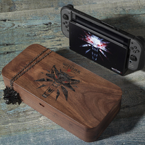 Dingyou video game switch wood storage box NS Wizard 3 theme accessories walnut Protective case personalized customization