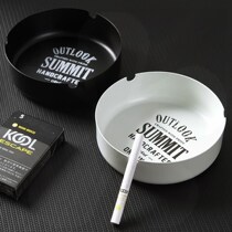 ins wind metal ashtray minimalist tide card creative boyfriend gift Nordic trend home individuality anti-fall bar