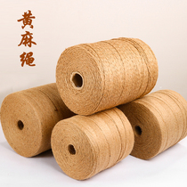 Jute rope natural twine kindergarten whole roll vintage rope Handmade decorative crafts accessories can be customized