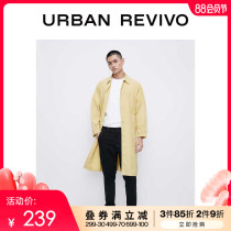 UR autumn new mens fashion casual basic strap windbreaker MF33S1DN2001