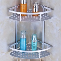 Bathroom bathroom rack toilet toilet space aluminum pendant storage rack wall hanging triangle basket