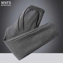 Gush dark grey sweeppants mens new 2021 Deflate Winter Loose Men Style Casual Pants Cashmere Sports Pants