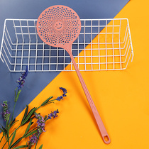 Fly swatter plastic shoot does not suck household thickened long handle shoot fly artifact manual large mosquito killing mosquito shoot
