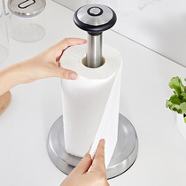 Kitchen tissue holder Vertical napkin paper Oil-absorbing paper paper holder Web rack Storage shelf Roll paper rack