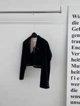 red Korea East gate 2022 spring new pure color fashion captiturine minimalist short coat