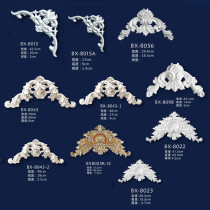European-style PU decorative corner flower French carved background wall modeling flower ceiling decorative corner flower non-gypsum