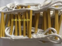 Wire rope soft Ladder 25m 25m steel wire rope soft ladder square tube soft Ladder 25m wire rope nylon soft ladder