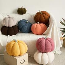 ins creative pumpkins Pillow North European Wind Girl Hearts Sofa Cushions Pumpkin Floor Bushel Cushion Plush Toys