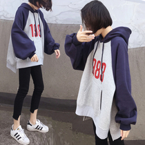 Pregnancy Woman Dress New Necropolis Dress Big Code Woman Dress Fat Mm Loose Covered Meats Long Fall Full Cotton Jacket Woman