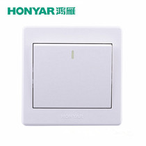 Promotion of Hongyan switch socket X3 Meiyi 86 type one-open multi-control Single-Open midway three single joint three-control panel