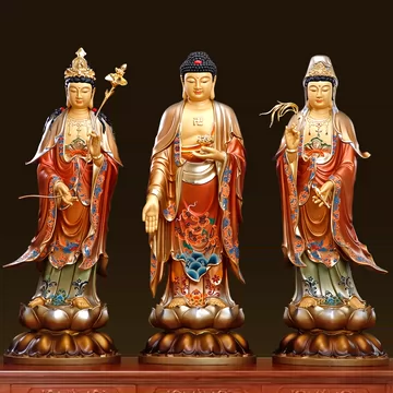 泰铜西方三圣佛像-泰铜西方三圣佛像促销价格、泰铜西方三圣佛像品牌- 淘宝