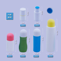 Sponge head 20ml 50ml 60ml 80ml 150ml pressure smear disposable plastic bottle