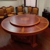 Hotel table special twenty people electric big round table 20 people hotel bag compartment 25 people 18 18 ten people with induction cooktop