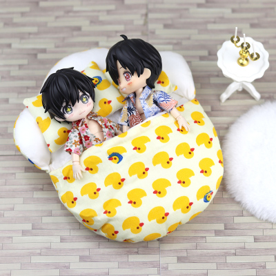 taobao agent 1/12 baby house baby bedding 12 points BJD OB11 Molly GSC DOLL Suwa Sleeping bag mattress