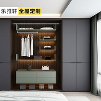 Hangzhou factory whole house customization European modern whole wardrobe customization Bedroom economy cloakroom overall customization