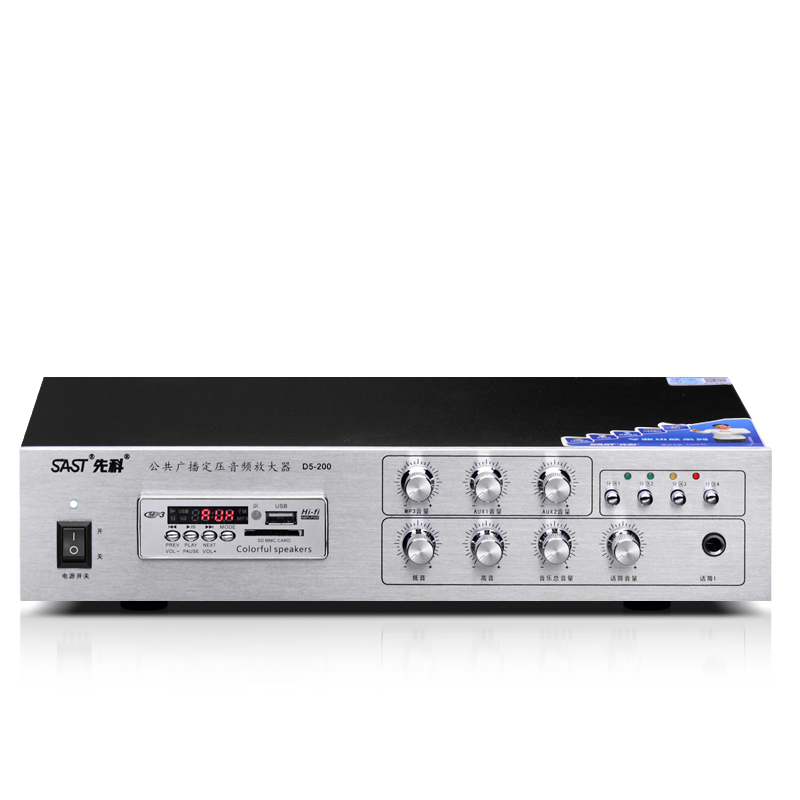 SAST SAST/SAST D5-200 Power Amplifier Household Audio High Power Professional Stage