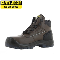 Anshui Yi electric insulated labor insurance shoes SafetyJogger safety shoes Mars18Kv anti-smashing head layer cowhide