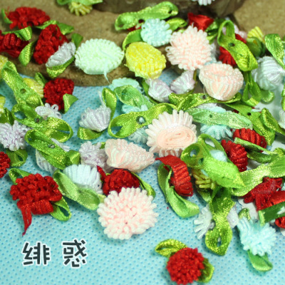 taobao agent 1 yuan, 10 mini cute chrysanthemums, small stamens, mixed colors, fabric flowers, BJD skirt, confusion, handmade DIY
