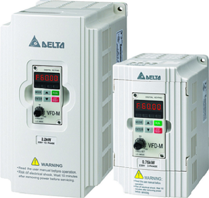 Delta Inverter M Series VFD007M21A Single Phase 220V Power 0.75KW Consulting Customer Service