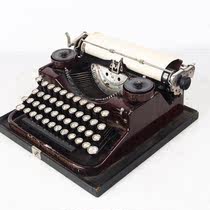 1920s antique Underwood Underwood 4 Bank mechanical English typewriter 8 product Beijing purple same model