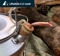 Spout island stove Island lunch box stove Trangia storm stove Kettle cooking artifact peripheral hand-made accessories