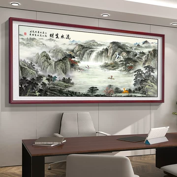 山水国画挂轴办公室-山水国画挂轴办公室促销价格、山水国画挂轴办公室