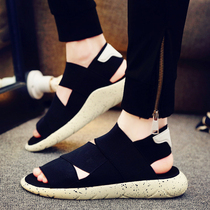 Sandals mens 2022 new summer trend Korean version of thick bottom beach outdoor wearing personality Vietnam cool slippers