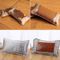 Summer mat pillowcase Adult Rattan pillowcase Single summer ice silk pillowcase Cool bamboo pillowcase pair shoot 2