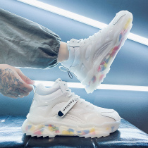 High Bunch Shoes Spring 2022 New Trends 100 Hitch Sports Casual Board Shoes Thick Bottom Heightening Old Daddy Tide Shoes