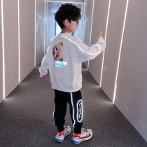 Boys spring clothing suit 2022 New handsome Childrens clothing nets red spring autumn season trendy boy clothes