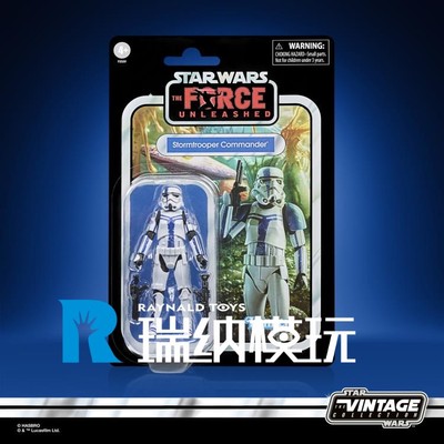 taobao agent Spot Hasbal Star Wars game version of the power release 3.75 -inch blue shoulder storm wind commander