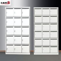 Customized steel mail box block multi-door thickness with lock dairy cabinet delivery room outdoor landing property school opinion cabinet