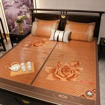 Summer bamboo non-folding 8m 1 5 2 m bed sheet people student dormitory Ice Silk rattan mat