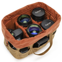 Micro single camera inner bag Canon Nikon SLR liner photography equipment storage bag open cover shockproof anti-collision thickening
