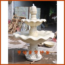 Sandstone sculpture carving outdoor fountain ornaments urban garden courtyard decoration European sandstone fountain water landscape