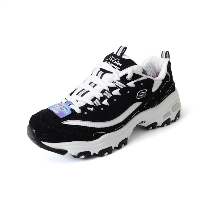 Skechers Skechers Sketches Panda Shoes 11930 Women's Shoes 2019 New Thick-soled Sports Shoes Couple Daddy Shoes Tide