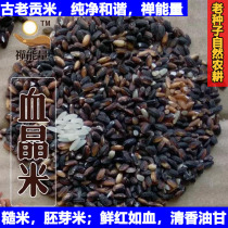 Rice red rice purple rice black rice ancient variety blood crystal rice brown rice germ rice germ rice enzyme natural farming method self-produced 5kg