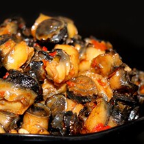 Spicy field snail 40 packs of spicy screw conch meat seafood food deli cooked food snacks small ready-to-eat specialties