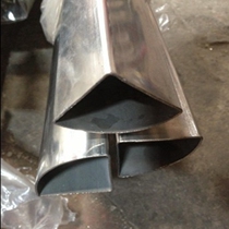Q235 Q195 Galvanized fan-shaped iron pipe 17*R23 55*R78 68*R90 iron fan-shaped pipe Galvanized shaped pipe