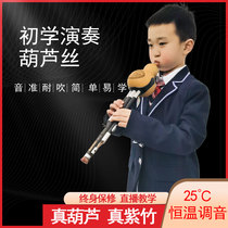 Hulusi musical instrument beginner c downgrade B adjustment children primary and secondary school students introductory adult male and female zero basic self-study